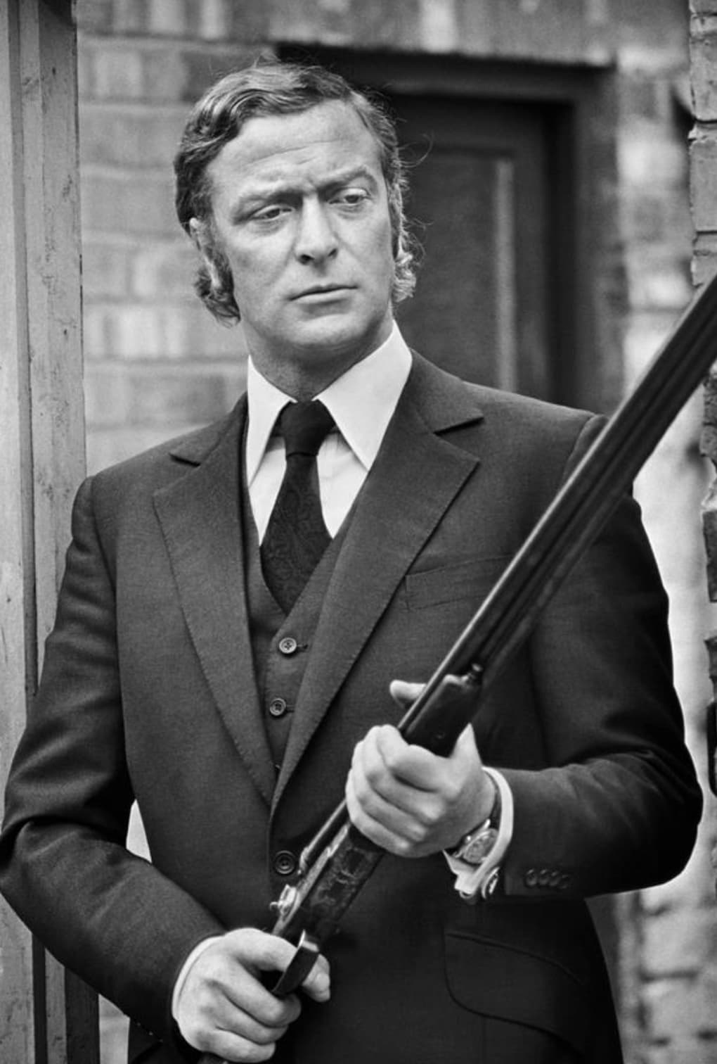 “Young Michael Caine.”